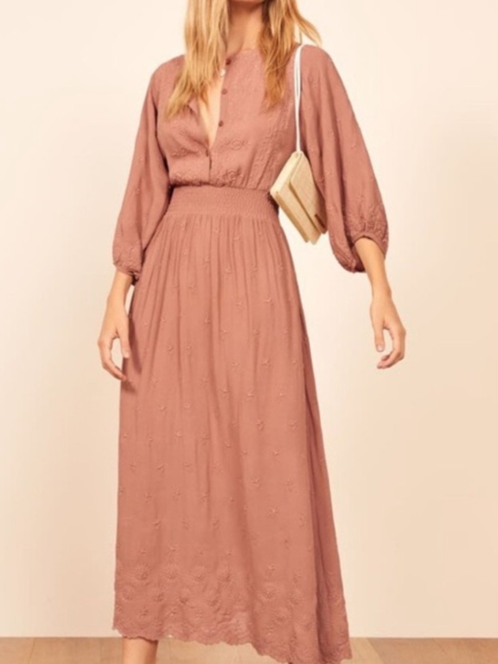 Reformation Melodie Dress Size Extra Small